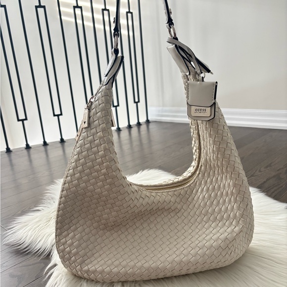 Guess Zoia Woven Hobo Bag - Picture 3 of 12